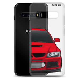 Red Mitsubishi Evo - Samsung Case