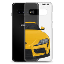 Load image into Gallery viewer, Yellow MKV Toyota Supra - Samsung Case