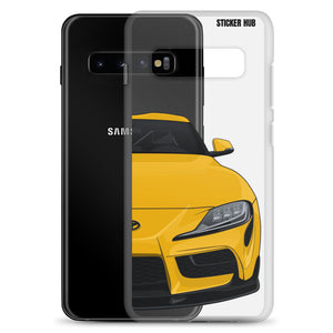 Yellow MKV Toyota Supra - Samsung Case