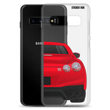 Load image into Gallery viewer, Solid Red R35 Nissan GTR - Samsung Case