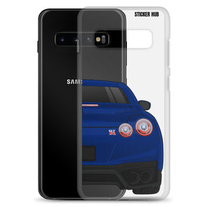 Deep Blue R35 Nissan GTR - Samsung Case