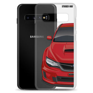 Red 09-14 Subaru WRX STI - Samsung Case