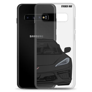 Black C8 Corvette - Samsung Case