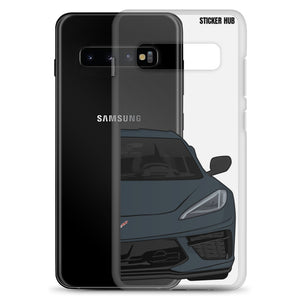 Shadow Gray C8 Corvette - Samsung Case