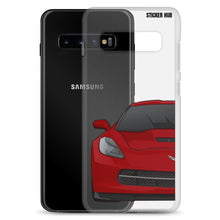 Load image into Gallery viewer, Crystal Red C7 Corvette Stingray - Samsung Case