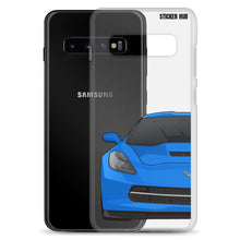 Load image into Gallery viewer, Laguna Blue C7 Corvette Stingray - Samsung Case