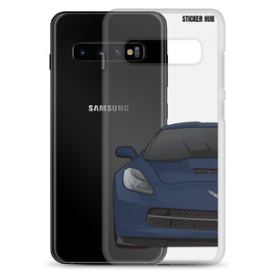 Night Race Blue C7 Corvette Stingray - Samsung Case