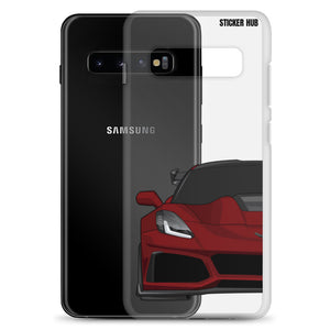 Long Beach Red C7 Corvette Zr1 - Samsung Case