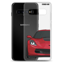 Load image into Gallery viewer, Torch Red C7 Corvette Z06 - Samsung Case