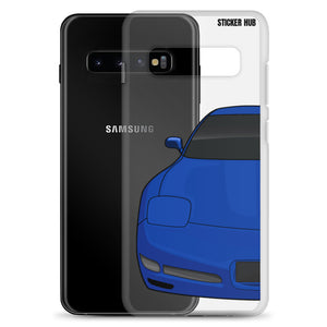 Electron Blue C5 Corvette Z06 - Samsung Case