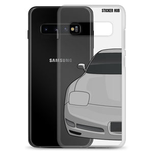 Silver C5 Corvette Z06 - Samsung Case