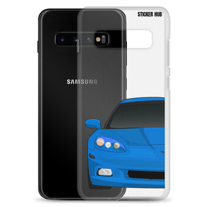 Jet Stream Blue C6 Corvette - Samsung Case