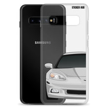 Load image into Gallery viewer, Silver C6 Corvette - Samsung Case