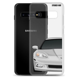 Silver C6 Corvette - Samsung Case