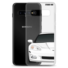 Load image into Gallery viewer, White C6 Corvette - Samsung Case