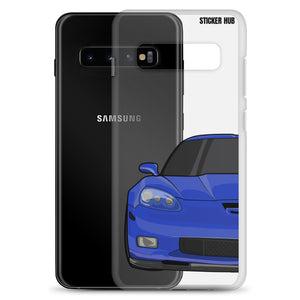 LeMans Blue C6 Corvette Z06 - Samsung Case