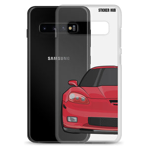 Victory Red C6 Corvette Z06 - Samsung Case