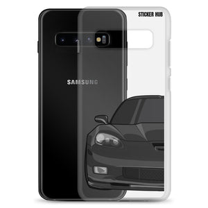 Black C6 Corvette Z06 - Samsung Case