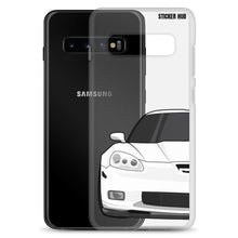 Load image into Gallery viewer, White C6 Corvette Z06 - Samsung Case