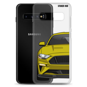 Yellow 18-21 Mustang 5.0 - Samsung Case