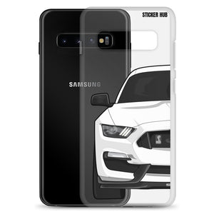 White Mustang GT350 - Samsung Case