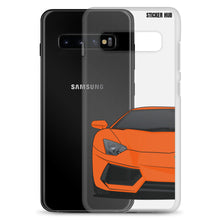 Load image into Gallery viewer, Orange Lamborghini Aventadoor - Samsung Case