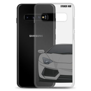 Gray Lamborghini Aventadoor - Samsung Case