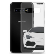 Load image into Gallery viewer, Silver Lamborghini Aventadoor - Samsung Case