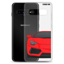 Load image into Gallery viewer, Red Lamborghini Aventadoor - Samsung Case