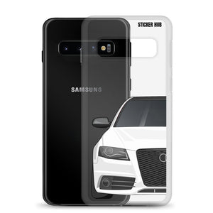 White B8 Audi S4 - Samsung Case