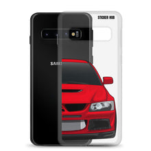 Load image into Gallery viewer, Red Mitsubishi Evo - Samsung Case