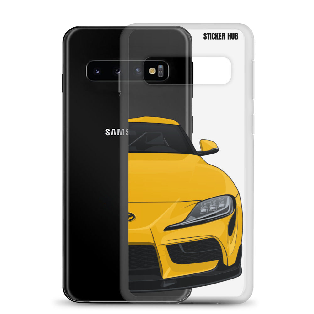 Yellow MKV Toyota Supra - Samsung Case