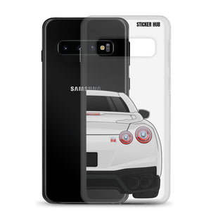 White R35 Nissan GTR - Samsung Case