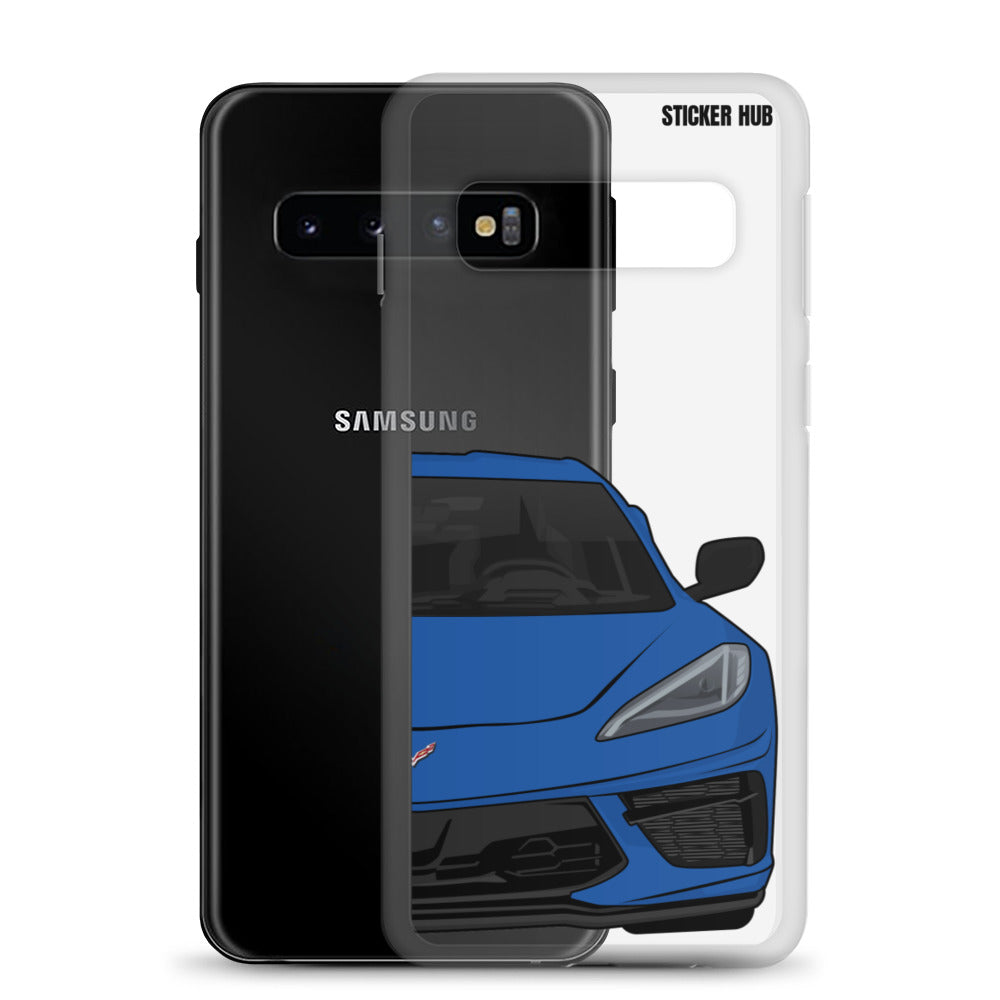 Elkhart Blue C8 Corvette - Samsung Case