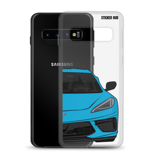 Rapid Blue C8 Corvette - Samsung Case