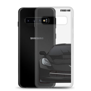 Black C7 Corvette Stingray - Samsung Case