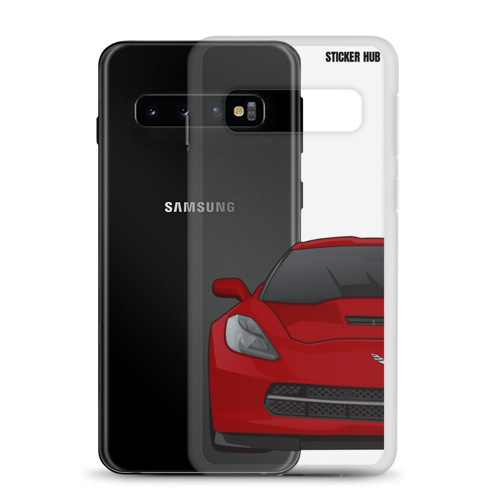 Crystal Red C7 Corvette Stingray - Samsung Case