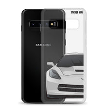 Load image into Gallery viewer, Silver C7 Corvette Stingray - Samsung Case