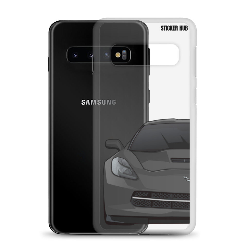 Gray C7 Corvette Stingray - Samsung Case