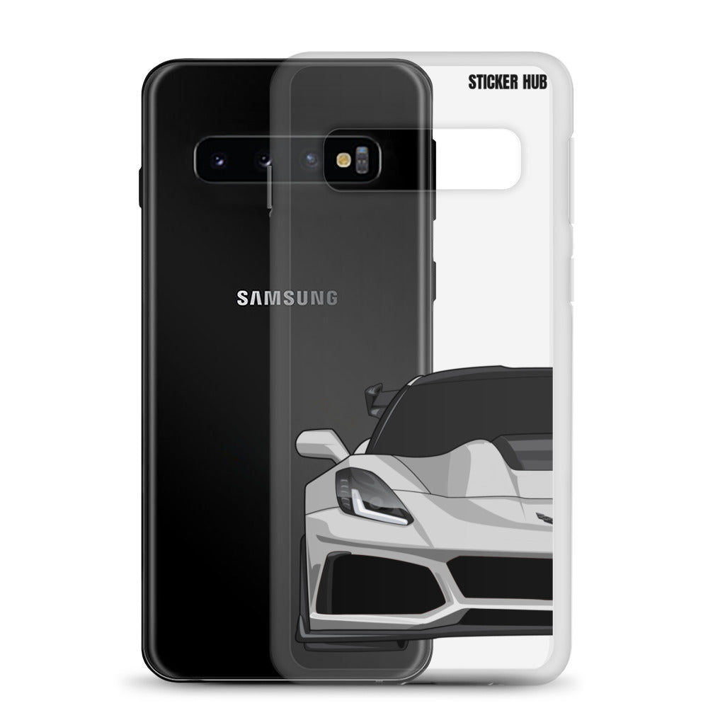 Silver C7 Corvette Zr1 - Samsung Case