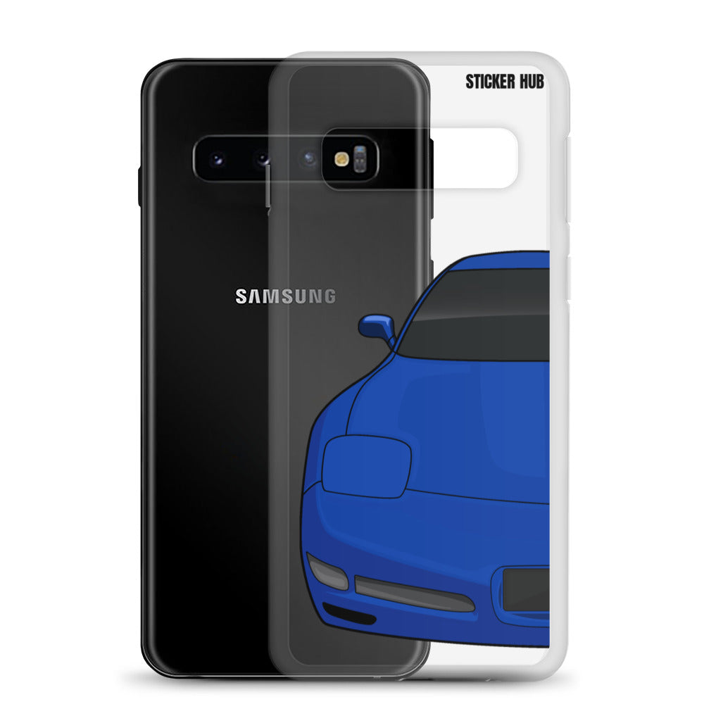 Electron Blue C5 Corvette Z06 - Samsung Case