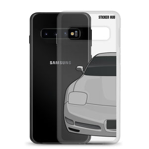 Silver C5 Corvette Z06 - Samsung Case