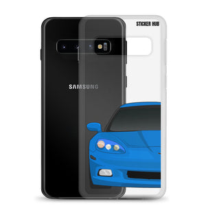 Jet Stream Blue C6 Corvette - Samsung Case