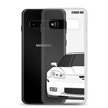 Load image into Gallery viewer, White C6 Corvette Z06 - Samsung Case