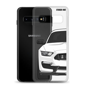 White Mustang GT350 - Samsung Case