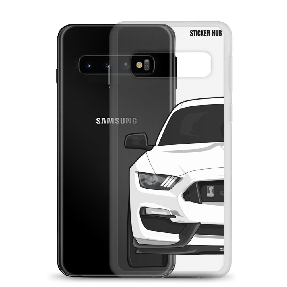 White Mustang GT350 - Samsung Case