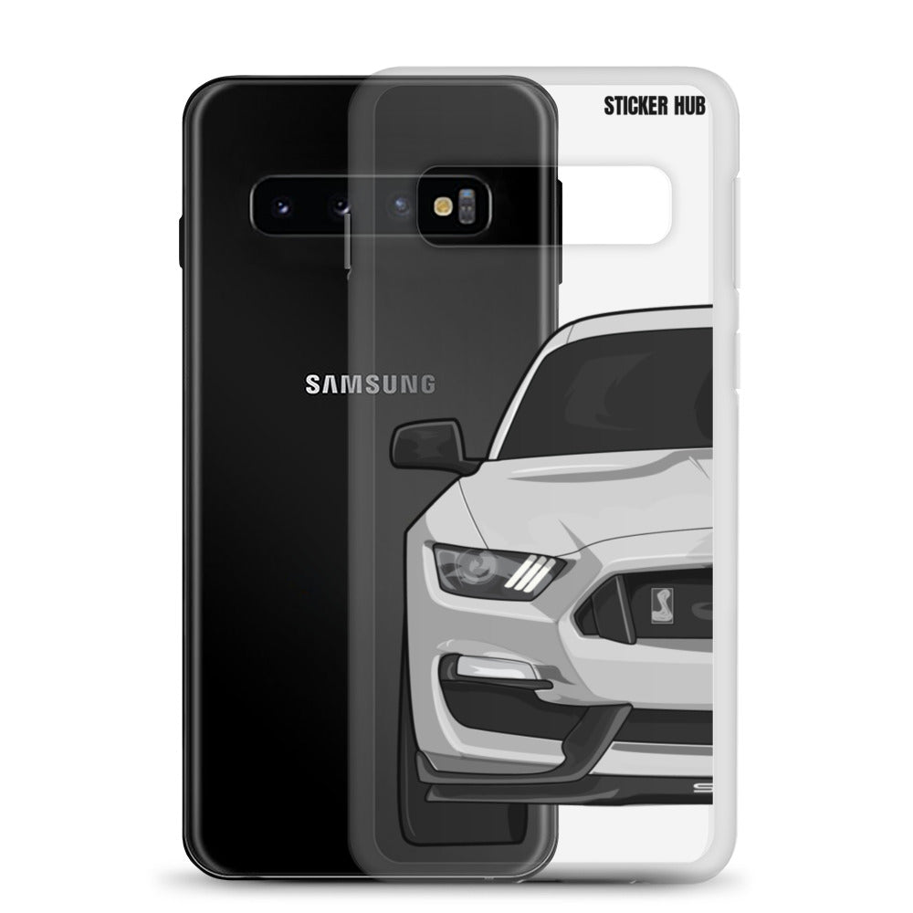 Silver Mustang GT350 Samsung Case