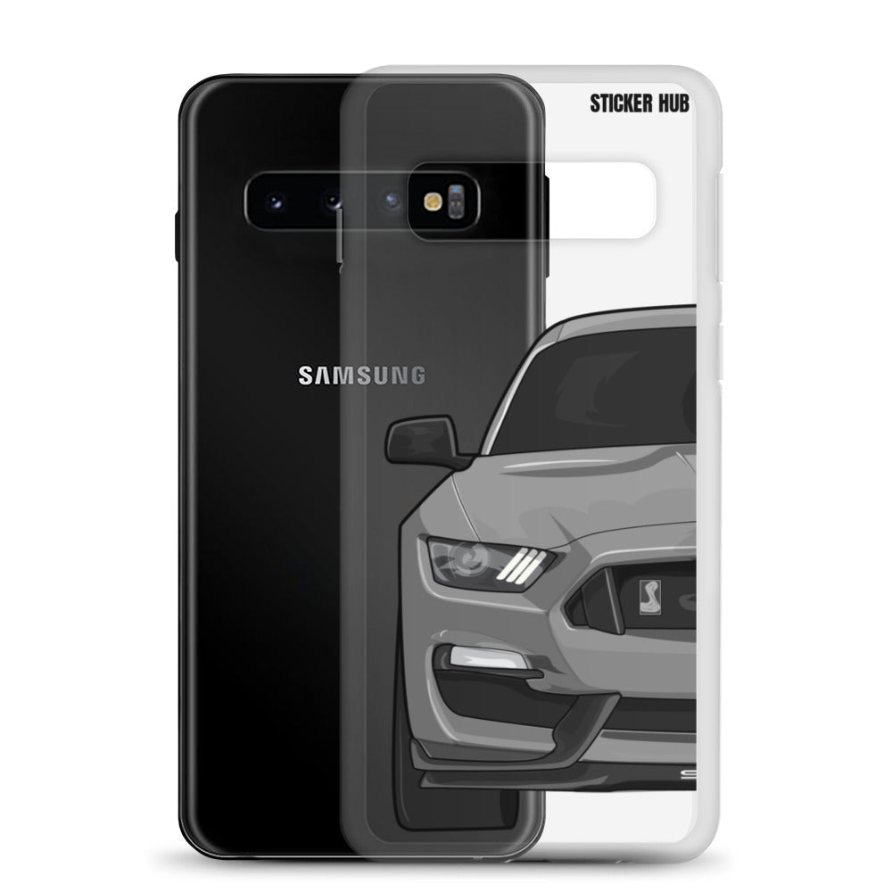 Gray Mustang GT350 - Samsung Case