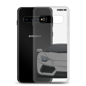 Gray Lamborghini Aventadoor - Samsung Case