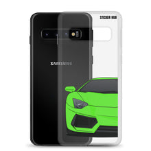 Load image into Gallery viewer, Green Lamborghini Aventadoor - Samsung Case